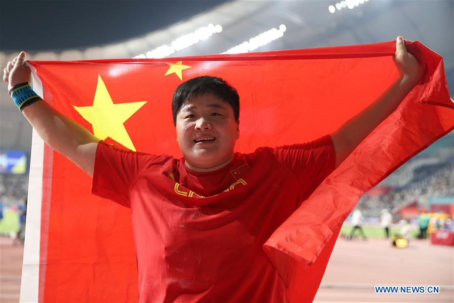 (SP)QATAR-DOHA-IAAF WORLD ATHLETICS CHAMPIONSHIPS-WOMEN'S SHOT PUT-FINAL