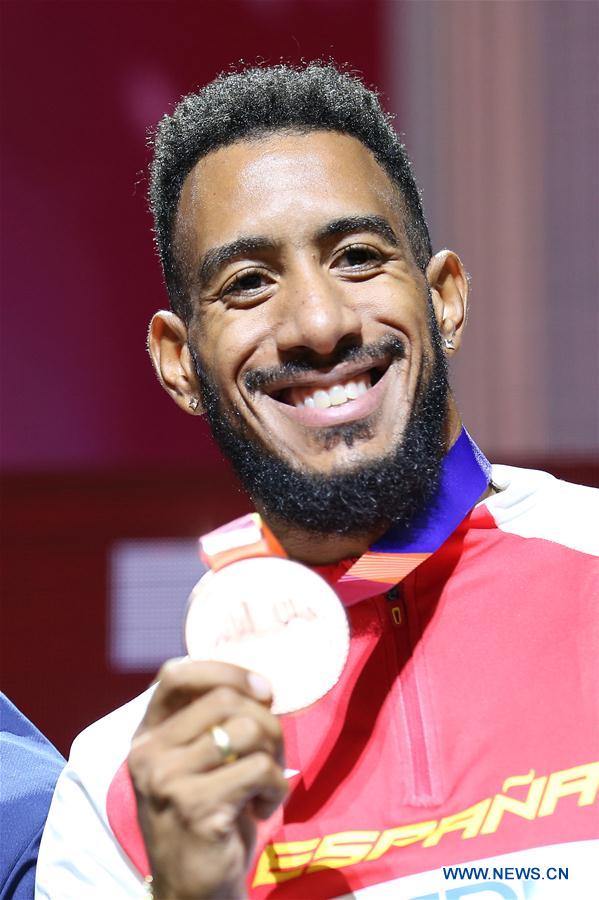 (SP)QATAR-DOHA-ATHLETICS-IAAF WORLD CHAMPIONSHIPS-MEDAL CEREMONY