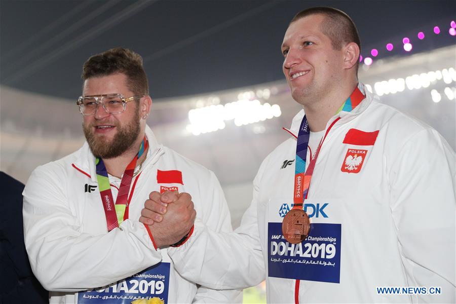 (SP)QATAR-DOHA-ATHLETICS-IAAF WORLD CHAMPIONSHIPS-MEDAL CEREMONY