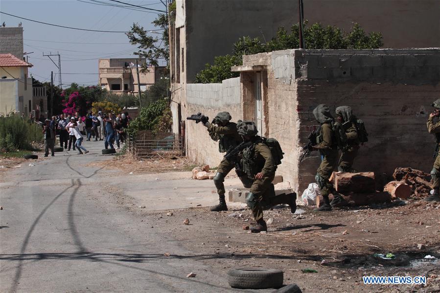 MIDEAST-NABLUS-CLASHES