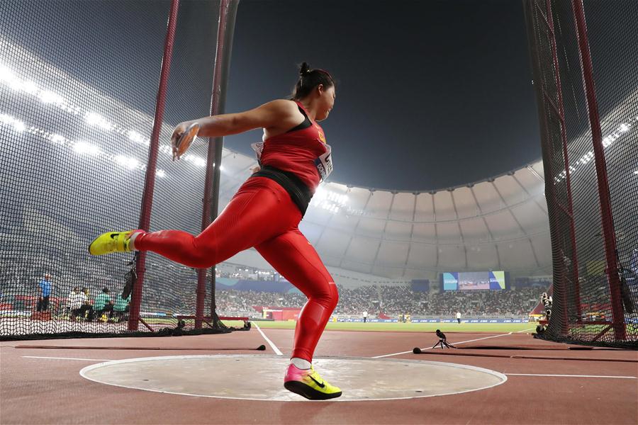 (SP)QATAR-DOHA-ATHLETICS-IAAF WORLD CHAMPIONSHIPS-WOMEN-DISCUS THROW
