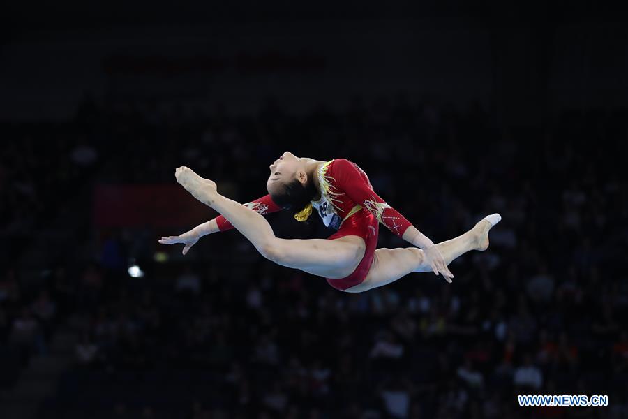 (SP)GERMANY-STUTTGART-FIG-ARTISTIC GYMNASTICS WORLD CHAMPIONSHIPS-WOMEN'S QUARLIFICATIONS