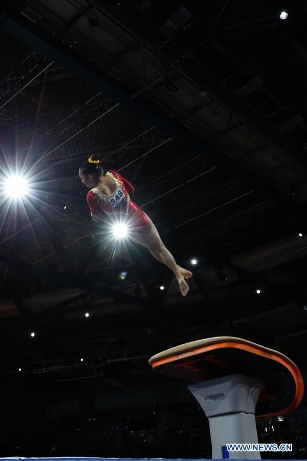 (SP)GERMANY-STUTTGART-FIG-ARTISTIC GYMNASTICS WORLD CHAMPIONSHIPS-WOMEN'S QUARLIFICATIONS