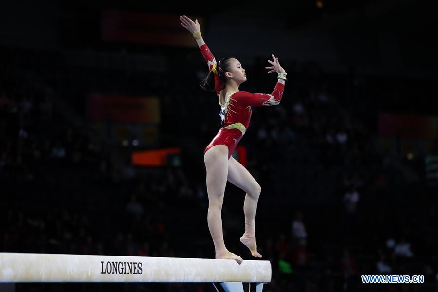 (SP)GERMANY-STUTTGART-FIG-ARTISTIC GYMNASTICS WORLD CHAMPIONSHIPS-WOMEN'S QUARLIFICATIONS
