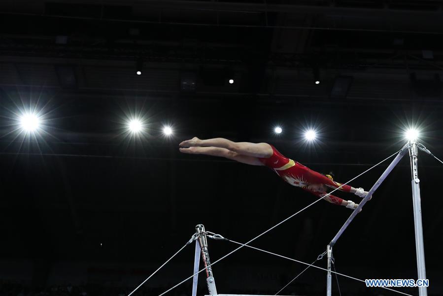 (SP)GERMANY-STUTTGART-FIG-ARTISTIC GYMNASTICS WORLD CHAMPIONSHIPS-WOMEN'S QUARLIFICATIONS