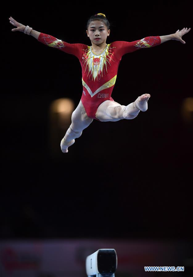 (SP)GERMANY-STUTTGART-FIG-ARTISTIC GYMNASTICS WORLD CHAMPIONSHIPS-WOMEN'S QUARLIFICATIONS