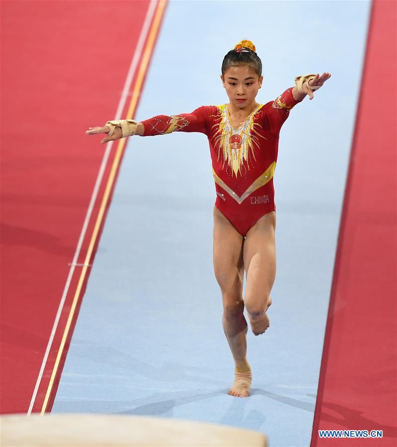 (SP)GERMANY-STUTTGART-FIG-ARTISTIC GYMNASTICS WORLD CHAMPIONSHIPS-WOMEN'S QUARLIFICATIONS