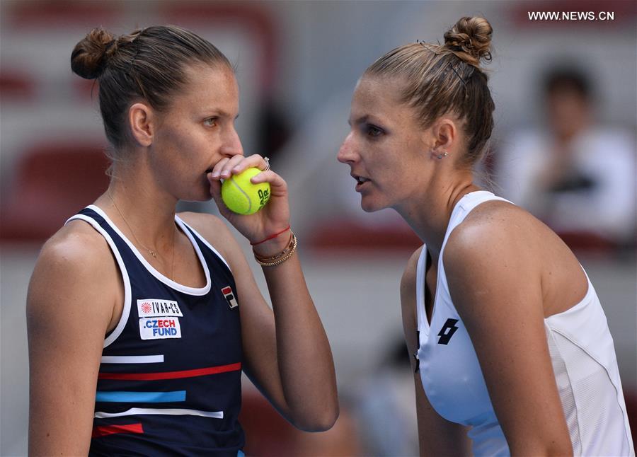 (SP)CHINA-BEIJING-TENNIS-CHINA OPEN-SEMIFINAL-WOMEN'S DOUBLES(CN)