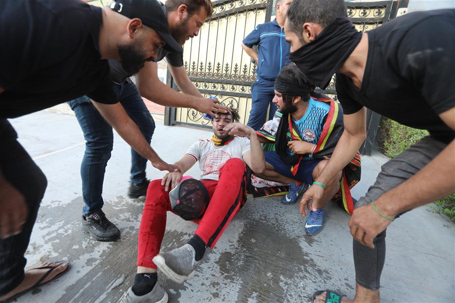  IRAQ-BAGHDAD-PROTEST