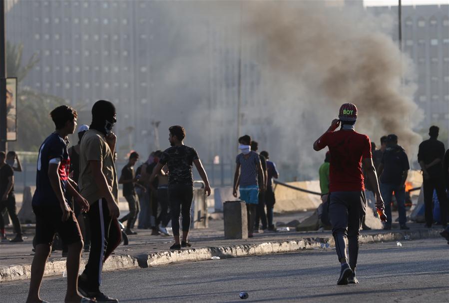  IRAQ-BAGHDAD-PROTEST
