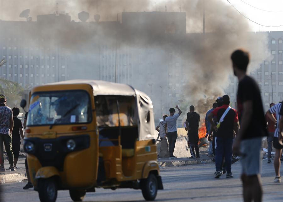  IRAQ-BAGHDAD-PROTEST