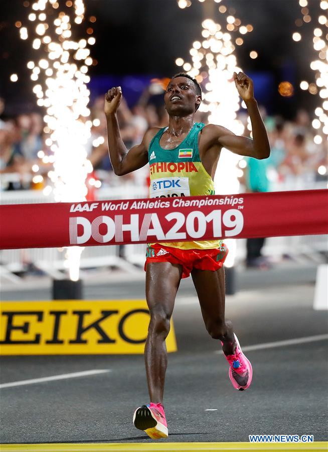 (SP)QATAR-DOHA-ATHLETICS-IAAF WORLD CHAMPIONSHIPS-MEN-MARATHON