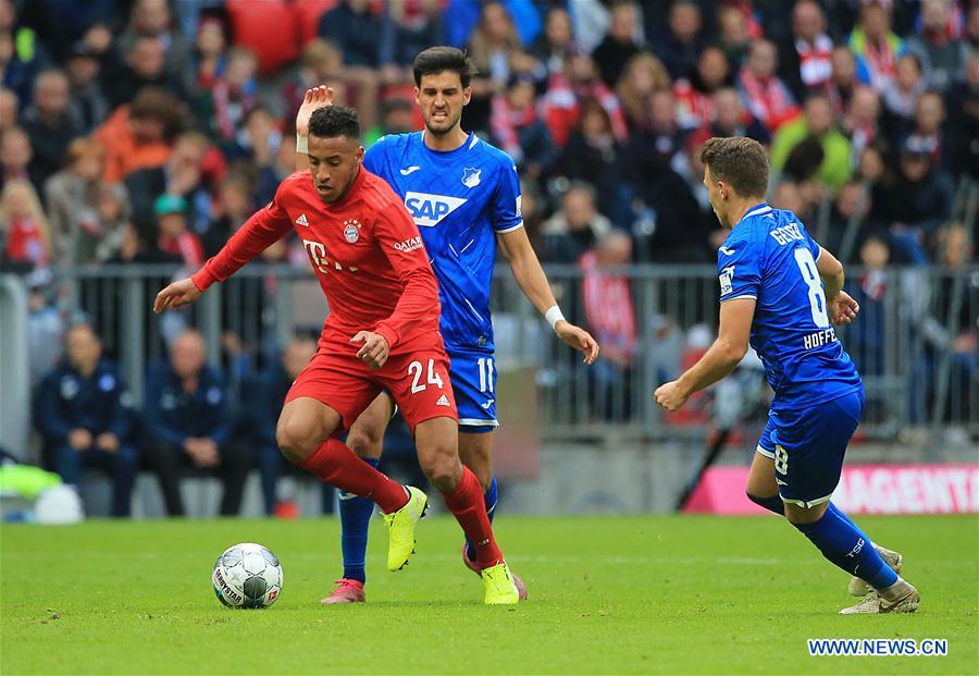 (SP)GERMANY-MUNICH-SOCCER-BUNDESLIGA-FC BAYERN MUNICH VS TSG 1899 HOFFENHEIM