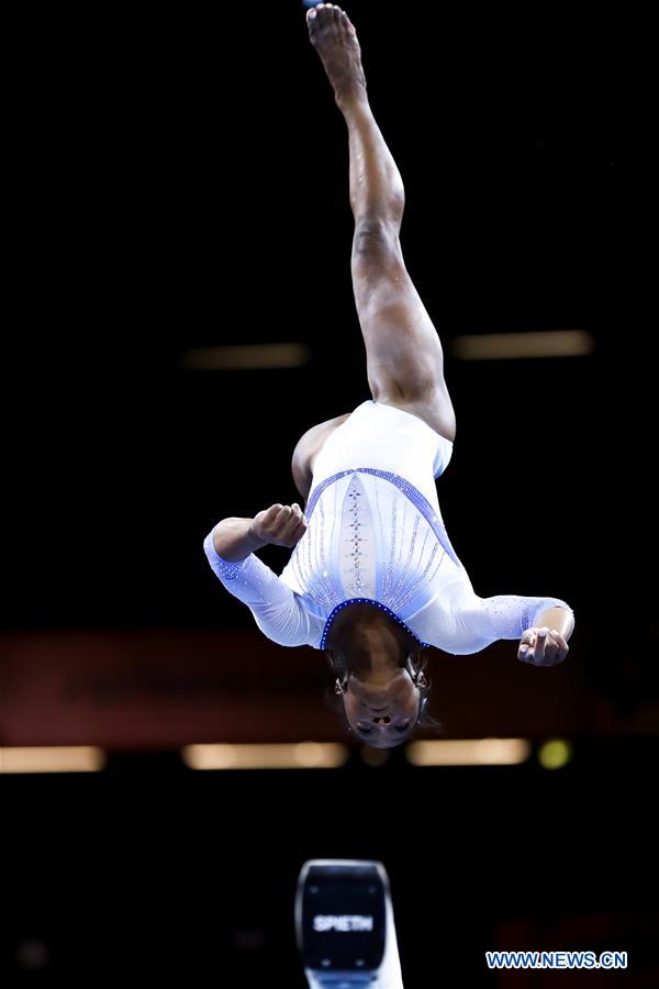 (SP)GERMANY-STUTTGART-FIG-ARTISTIC GYMNASTICS WORLD CHAMPIONSHIPS-WOMEN'S QUARLIFICATIONS