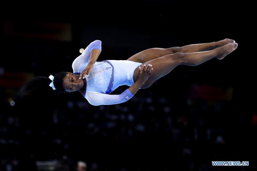 (SP)GERMANY-STUTTGART-FIG-ARTISTIC GYMNASTICS WORLD CHAMPIONSHIPS-WOMEN'S QUARLIFICATIONS