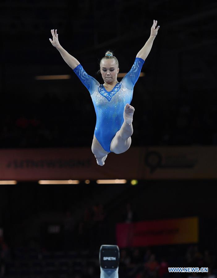 (SP)GERMANY-STUTTGART-FIG-ARTISTIC GYMNASTICS WORLD CHAMPIONSHIPS-WOMEN'S QUALIFICATIONS