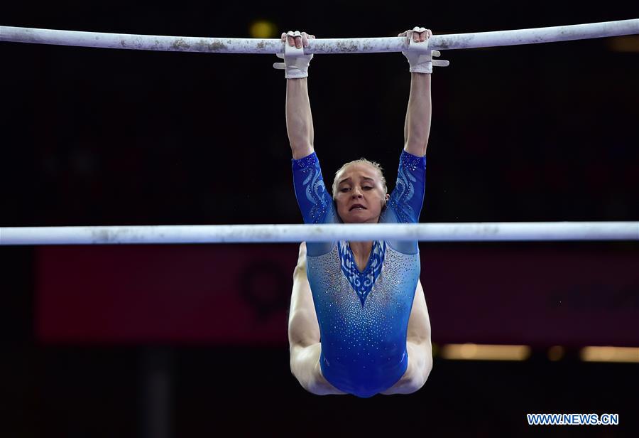 (SP)GERMANY-STUTTGART-FIG-ARTISTIC GYMNASTICS WORLD CHAMPIONSHIPS-WOMEN'S QUALIFICATIONS