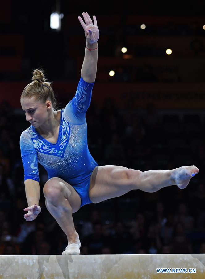 (SP)GERMANY-STUTTGART-FIG-ARTISTIC GYMNASTICS WORLD CHAMPIONSHIPS-WOMEN'S QUALIFICATIONS