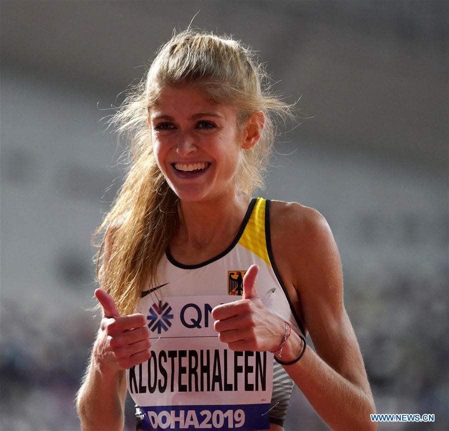 (SP)QATAR-DOHA-ATHLETICS-IAAF WORLD CHAMPIONSHIPS-WOMEN'S 5000M