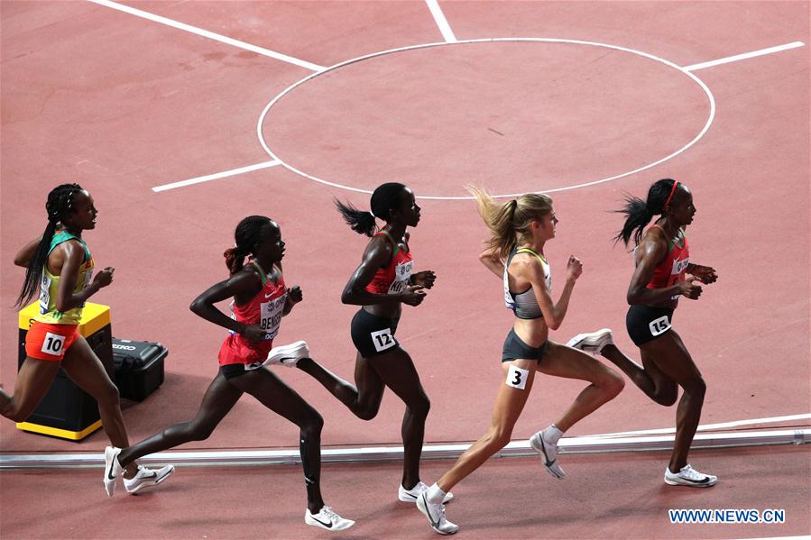 (SP)QATAR-DOHA-ATHLETICS-IAAF WORLD CHAMPIONSHIPS-WOMEN'S 5000M