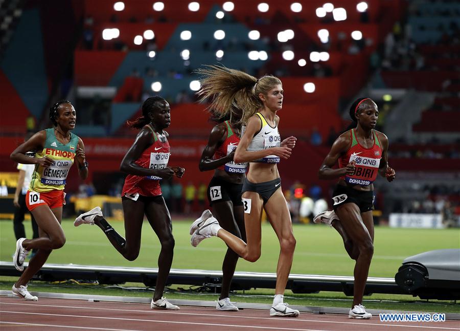(SP)QATAR-DOHA-ATHLETICS-IAAF WORLD CHAMPIONSHIPS-WOMEN'S 5000M