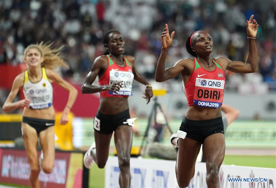 (SP)QATAR-DOHA-ATHLETICS-IAAF WORLD CHAMPIONSHIPS-WOMEN'S 5000M