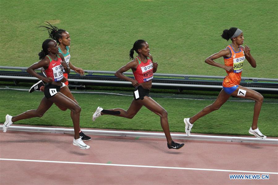 (SP)QATAR-DOHA-ATHLETICS-IAAF WORLD CHAMPIONSHIPS-WOMEN-1500M