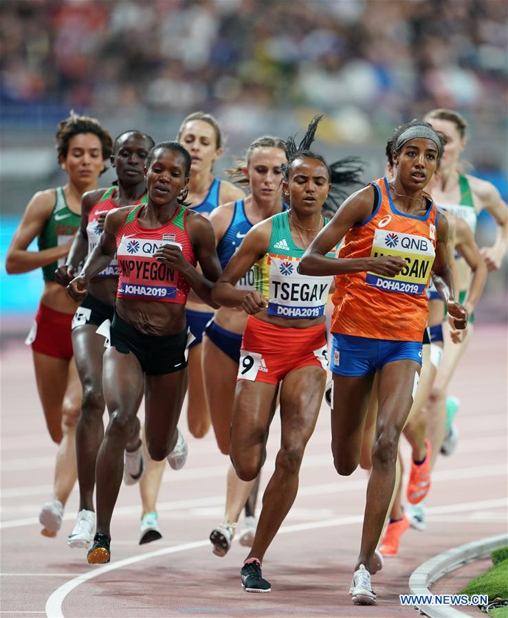 (SP)QATAR-DOHA-ATHLETICS-IAAF WORLD CHAMPIONSHIPS-WOMEN-1500M
