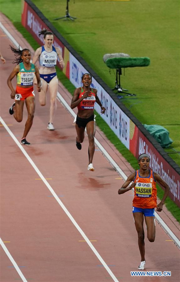 (SP)QATAR-DOHA-ATHLETICS-IAAF WORLD CHAMPIONSHIPS-WOMEN-1500M