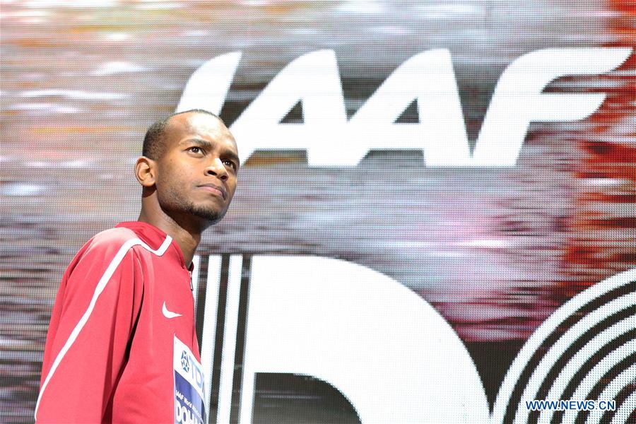 (SP)QATAR-DOHA-ATHLETICS-IAAF WORLD CHAMPIONSHIPS-MEN'S HIGH JUMP MEDAL CEREMONY