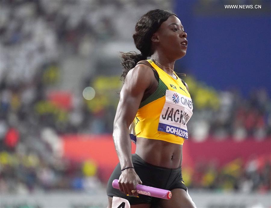 (SP)QATAR-DOHA-IAAF WORLD ATHLETICS CHAMPIONSHIPS-WOMEN'S 4X100M RELAY FINAL