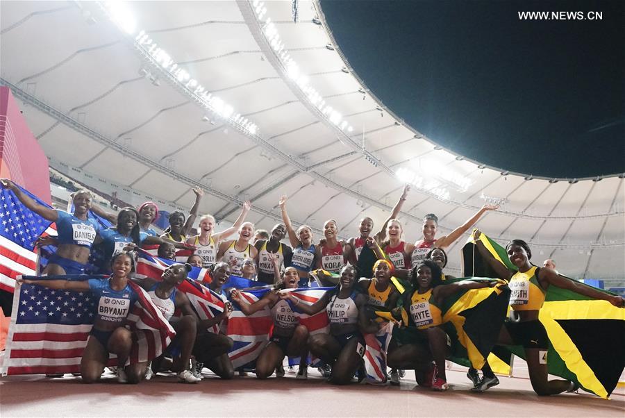 (SP)QATAR-DOHA-IAAF WORLD ATHLETICS CHAMPIONSHIPS-WOMEN'S 4X100M RELAY FINAL