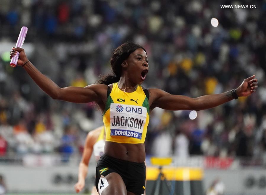 (SP)QATAR-DOHA-IAAF WORLD ATHLETICS CHAMPIONSHIPS-WOMEN'S 4X100M RELAY FINAL