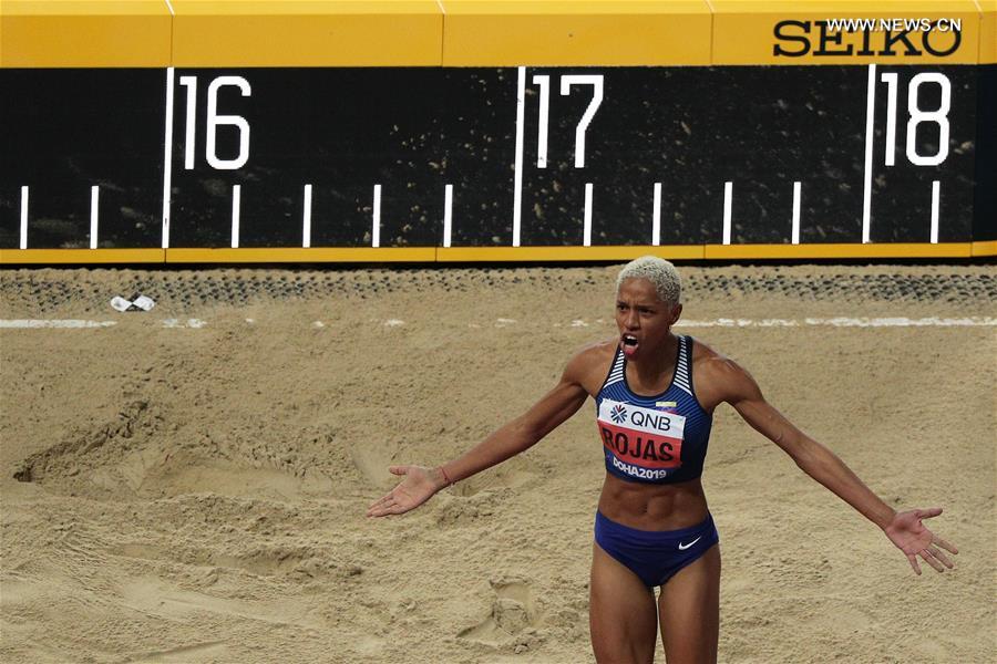 (SP)QATAR-DOHA-ATHLETICS-IAAF WORLD CHAMPIONSHIPS-WOMEN-TRIPLE JUMP