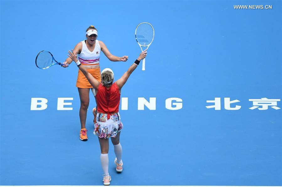 (SP)CHINA-BEIJING-TENNIS-CHINA OPEN-WOMEN'S DOUBLES-FINAL(CN)