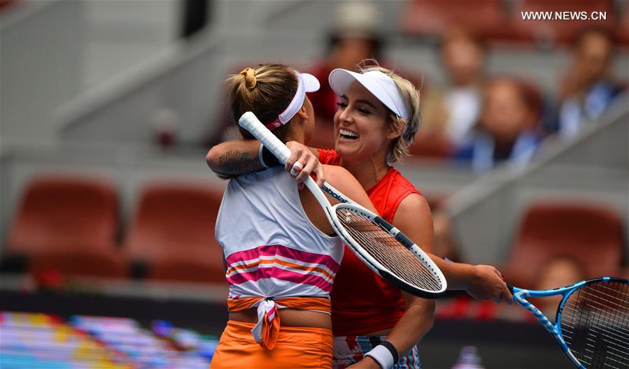 (SP)CHINA-BEIJING-TENNIS-CHINA OPEN-WOMEN'S DOUBLES-FINAL(CN)