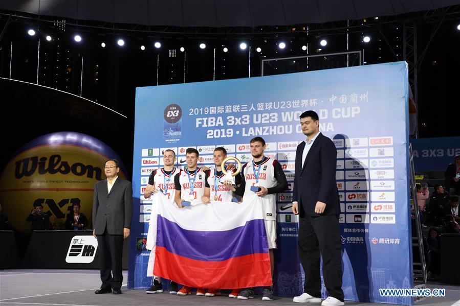 (SP)CHINA-LANZHOU-BASKETBALL-FIBA 3X3 U23 WORLD CUP (CN)