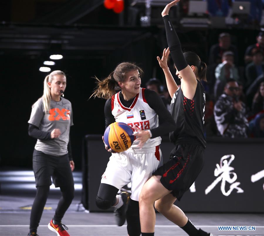 (SP)CHINA-LANZHOU-BASKETBALL-FIBA 3X3 U23 WORLD CUP (CN)