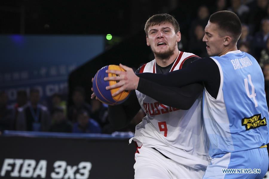 (SP)CHINA-LANZHOU-BASKETBALL-FIBA 3X3 U23 WORLD CUP (CN)