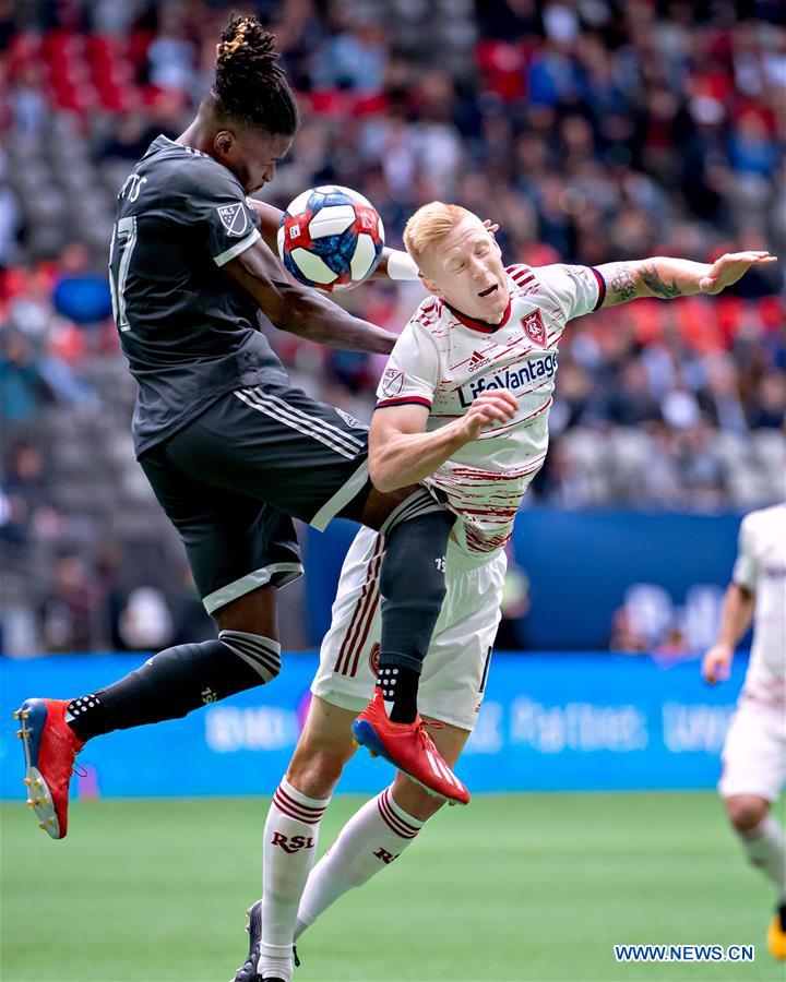 (SP)CANADA-VANCOUVER-SOCCER-MLS-VANCOUVER VS REAL SALT LAKE