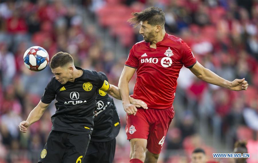 (SP)CANADA-TORONTO-SOCCER-MLS-TORONTO FC VS COLUMBUS CREW SC