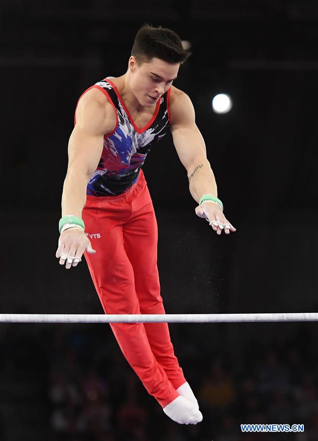 (SP)GERMANY-STUTTGART-FIG-ARTISTIC GYMNASTICS WORLD CHAMPIONSHIPS-MEN'S QUALIFICATIONS