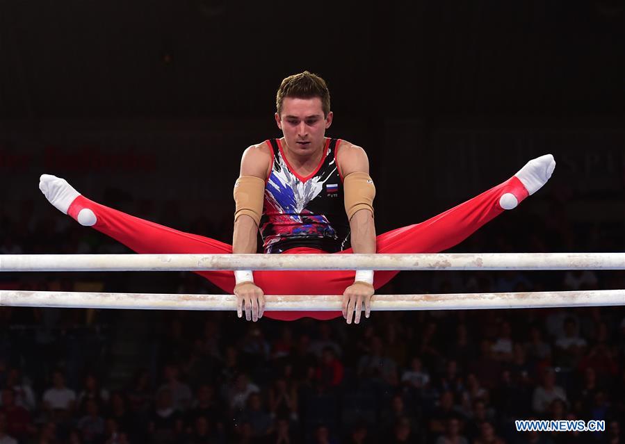 (SP)GERMANY-STUTTGART-FIG-ARTISTIC GYMNASTICS WORLD CHAMPIONSHIPS-MEN'S QUALIFICATIONS