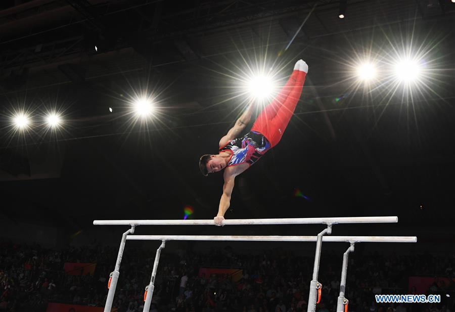 (SP)GERMANY-STUTTGART-FIG-ARTISTIC GYMNASTICS WORLD CHAMPIONSHIPS-MEN'S QUALIFICATIONS