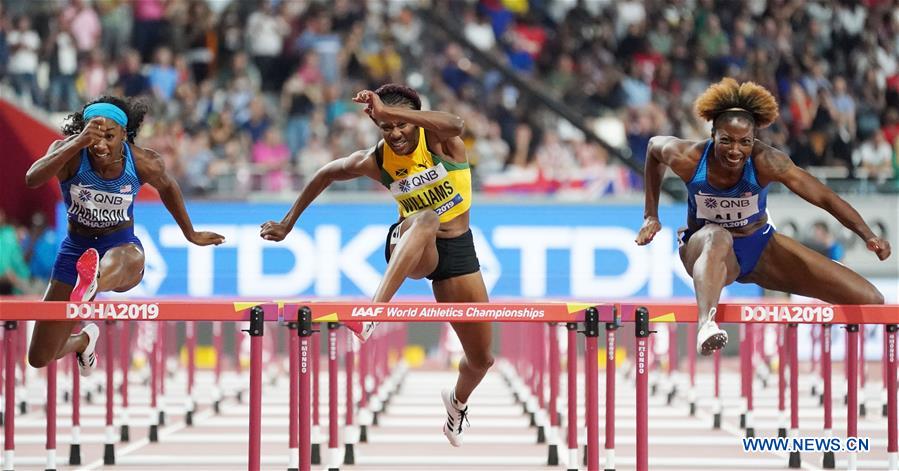(SP)QATAR-DOHA-ATHLETICS-IAAF WORLD CHAMPIONSHIPS-WOMEN'S 100M HURDLES