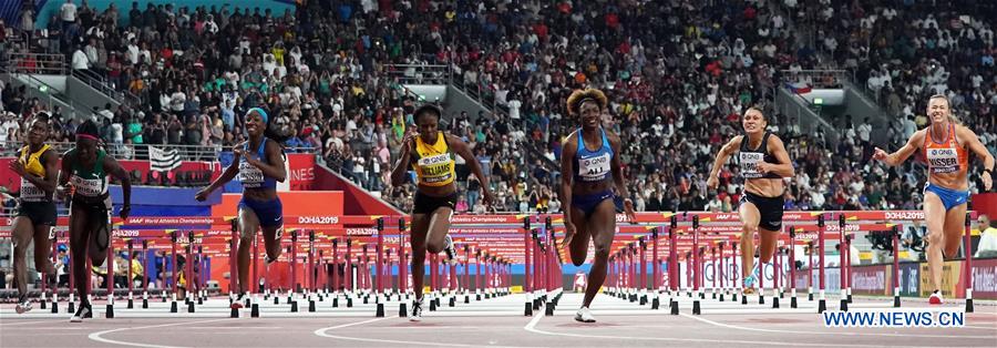 (SP)QATAR-DOHA-ATHLETICS-IAAF WORLD CHAMPIONSHIPS-WOMEN'S 100M HURDLES