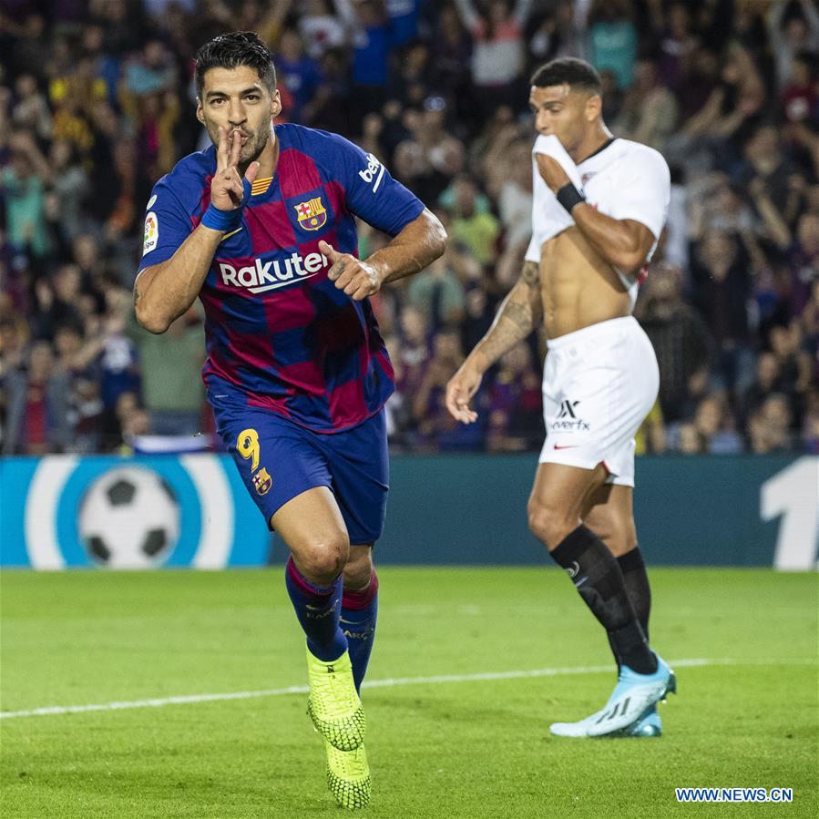 (SP)SPAIN-BARCELONA-SOCCER-SPANISH LEAGUE-BARCELONA VS SEVILLA