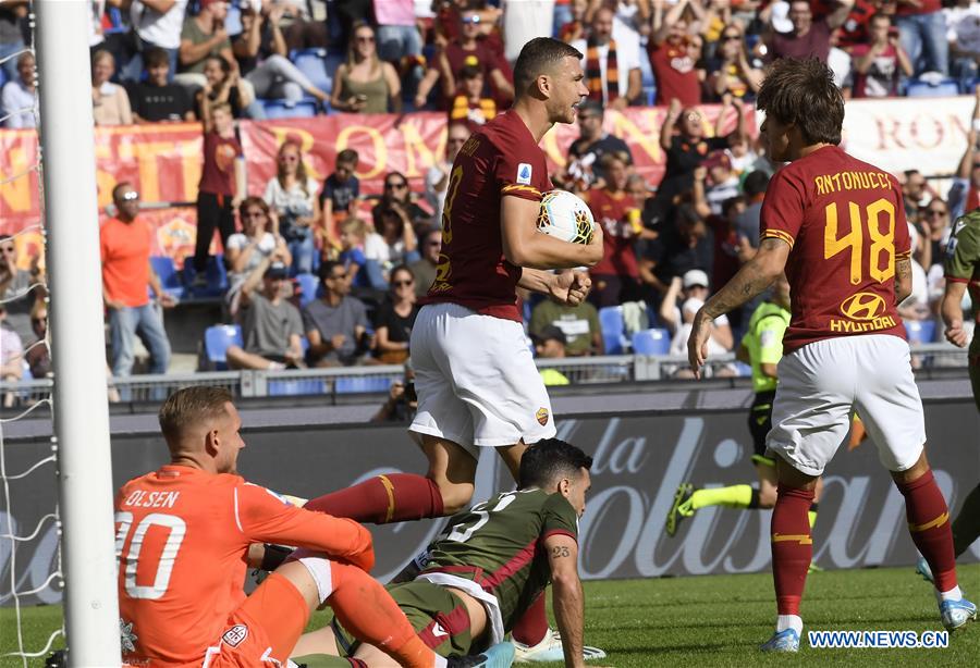 (SP)ITALY-SOCCER-SERIE A-ROMA VS CAGLIARI