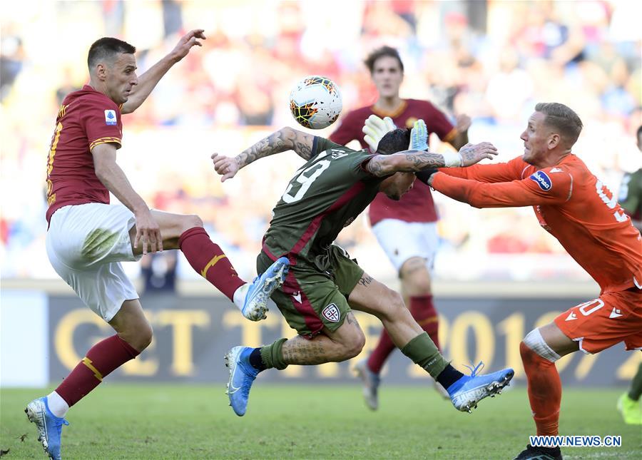(SP)ITALY-SOCCER-SERIE A-ROMA VS CAGLIARI