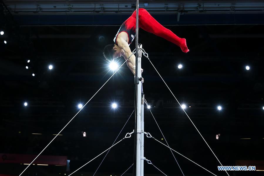 (SP)GERMANY-STUTTGART-FIG-ARTISTIC GYMNASTICS WORLD CHAMPIONSHIPS-MEN'S QUALIFICATIONS